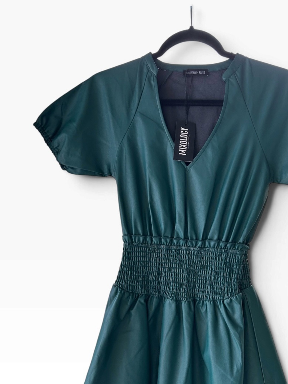 Robertson + Rodeo Green Veronica Dress XS